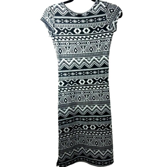 Summer Chic Beach Swim Cover Up Top Tunic Size XS Black Open Sides to Waist - Picture 6 of 8